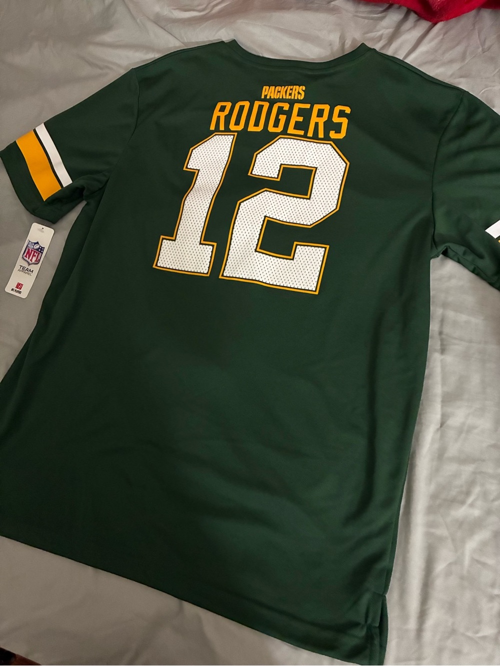 Aaron Rodgers Vintage Green Bay Packers #12 Jersey Shirt Size XL